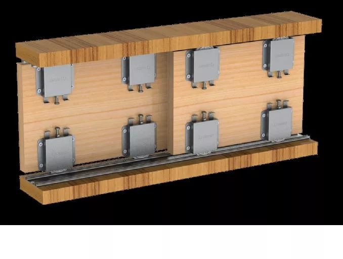 картинка SMT 75 T Комплект роликов на 1 дверь (4шт) (SAMET) от магазина комплектующих для производства мебели "Панорама"
