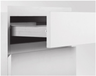 картинка Ящик в наборе SAMBOX 054 , 450 мм, белый до 25 кг( SAMET ) от магазина комплектующих для производства мебели "Панорама"