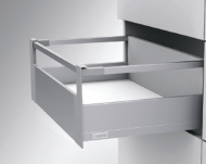 картинка FLOWBOX H106 (H58) мм (Держатель передней панели внутреннего ящика 1 релинг антрацит)   от магазина комплектующих для производства мебели "Панорама"