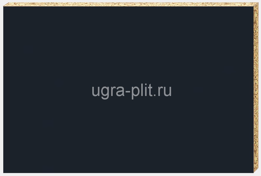картинка ДСП ЧЕРНЫЙ 2750Х1830 16мм Шагрень (ШКДП)**** от магазина комплектующих для производства мебели "Панорама"