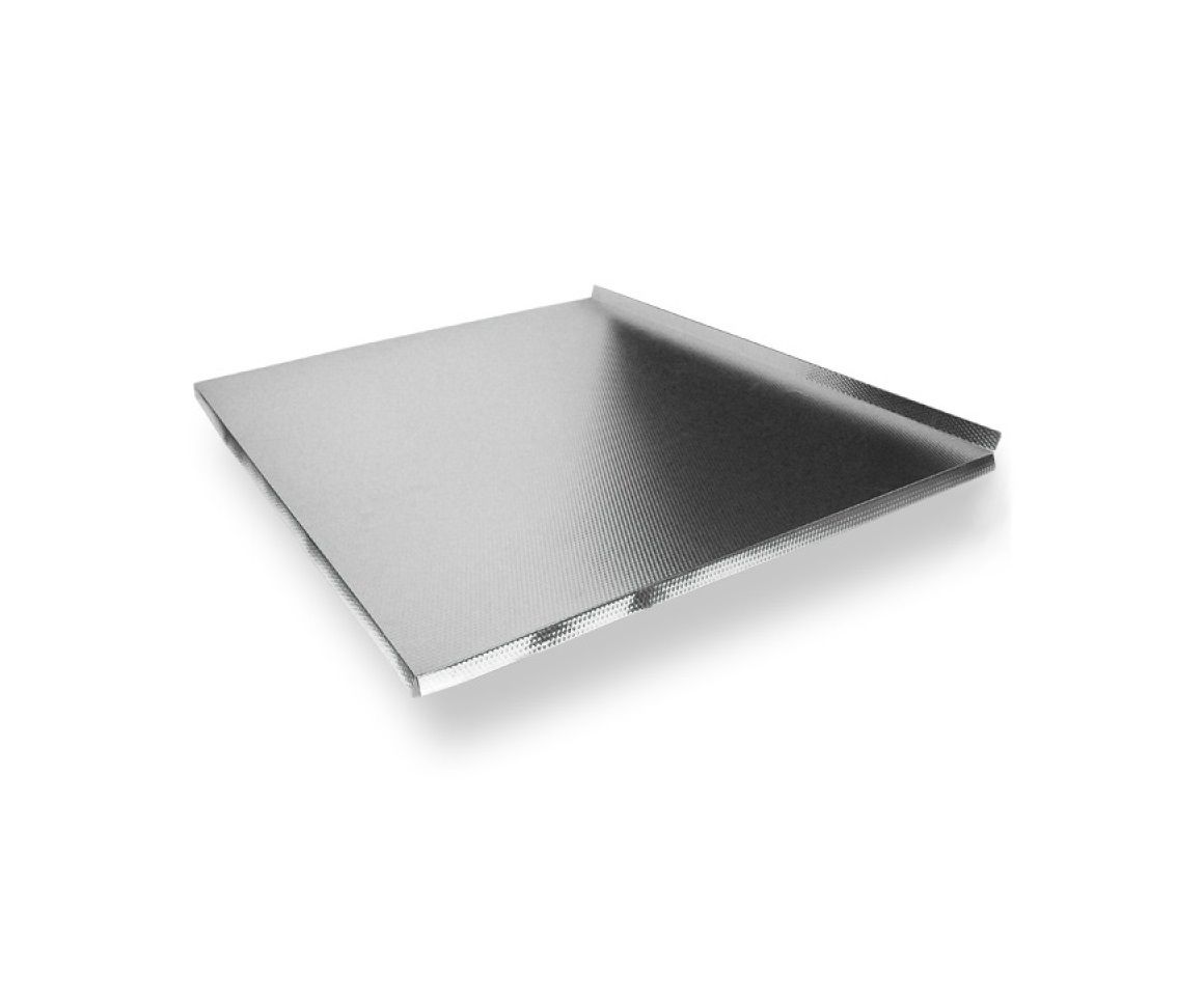 картинка Алюминиевый поддон для кух.базы под раковину 900 мм ( 867 *577 мм) от магазина комплектующих для производства мебели "Панорама"