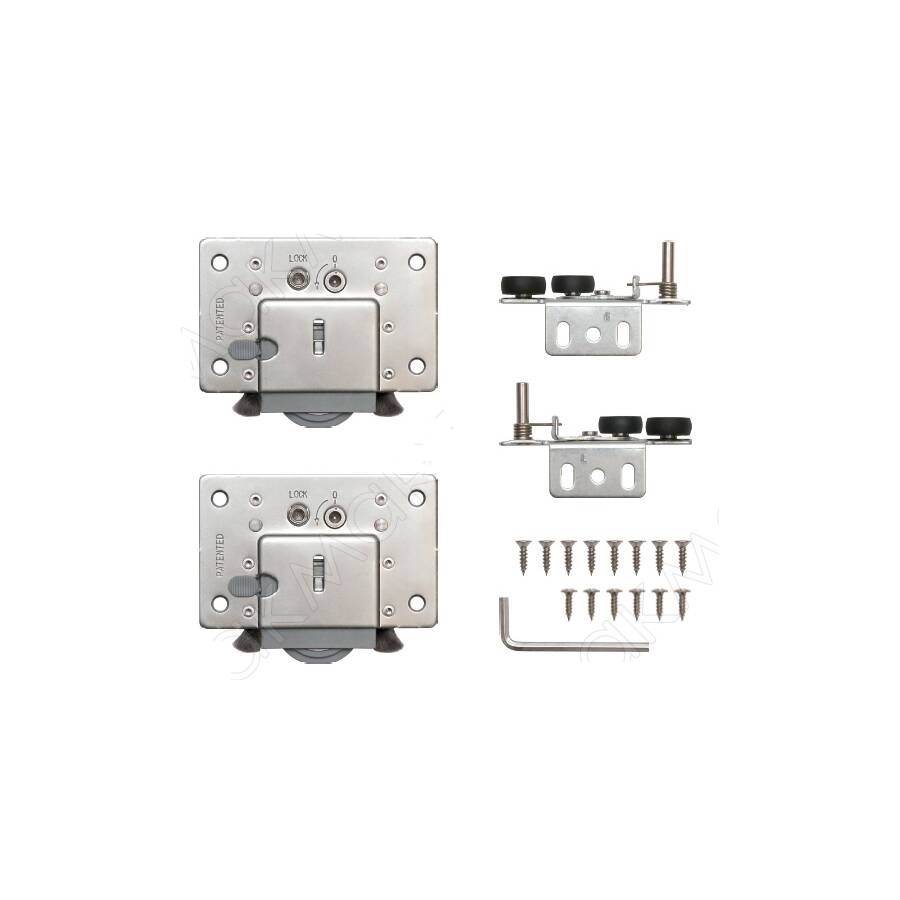 картинка Tongo 2 Комплект фурнитуры для 1-ой двери (M-SDS.TO2.KIT.RD1.32) от магазина комплектующих для производства мебели "Панорама"