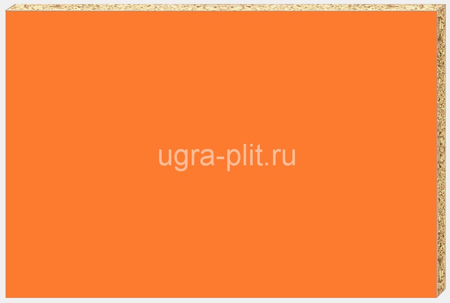 картинка ДСП ОРАНЖ 2750Х1830 16мм (Шагрень/ЮграПлит) от магазина комплектующих для производства мебели "Панорама"