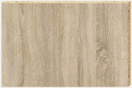 картинка ДСП ДУБ СОНОМА 2750Х1830 16мм 001 Древесные поры WoodLine (ЧФМК) от магазина комплектующих для производства мебели "Панорама"