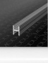 картинка (MS410) РАЗДЕЛИТЕЛЬ БЕЛЫЙ (5,8 м) без самореза A16 от магазина комплектующих для производства мебели "Панорама"