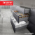 картинка ALPHABOX 350мм LOCK-FIX, серый ( SAMET ) от магазина комплектующих для производства мебели "Панорама"