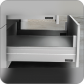 картинка FLOWBOX Стеклянная боковая панель 450 мм Белый (SAMET) (к-кт) магазин "Панорама" являющийся официальным дистрибьютором в России картинка FLOWBOX Стеклянная боковая панель 450 мм Белый (SAMET) (к-кт) от магазина комплектующих для производства мебели "Панорама"