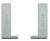 картинка ЗАГЛУШКА Д\ПОЛОК (Л+П) GRAL-008 (R+L) STELS МАТ.СЕРЕБРО ( к-кт )*** от магазина комплектующих для производства мебели "Панорама"