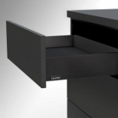 картинка Ящик FLOWBOX H106(H58) мм PUSH OPEN с доводчиком 450 мм Антрацит магазин "Панорама" являющийся официальным дистрибьютором в России картинка Ящик FLOWBOX H106(H58) мм PUSH OPEN с доводчиком 450 мм Антрацит от магазина комплектующих для производства мебели "Панорама"
