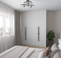 картинка  Ручка скоба H77-1000 мм чёрная ( выписывать ТОЛЬКО с кнопкой Н77)* от магазина комплектующих для производства мебели "Панорама"