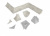 картинка КОМПЛЕКТ ЗАГЛУШЕК LB-23 (6029) КОРОЛЕВСКИЙ ОПАЛ от магазина комплектующих для производства мебели "Панорама"