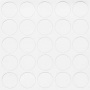 картинка ЗАГЛУШКА Д\ВИНТА САМОКЛ.БЕЛЫЙ ПРЕМИУМ ( ГЛЯНЕЦ ) (14.321) (FOLMAG) ( лист-25 шт) * от магазина комплектующих для производства мебели "Панорама"