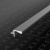 картинка ПРОФИЛЬ - РУЧКА ВРЕЗНАЯ  ДЛЯ ВЕРХНИХ БАЗ L-4 М БЕЛЫЙ А16 от магазина комплектующих для производства мебели "Панорама"