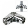 картинка UNO 4 (ДЕРЖАТЕЛЬ ТРУБЫ ДВОЙНОЙ) ХРОМ * от магазина комплектующих для производства мебели "Панорама"