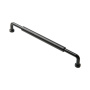 картинка РУЧКА СКОБА S-2623-192 BL ЧЕРНЫЙ МАТОВЫЙ ( KERRON) от магазина комплектующих для производства мебели "Панорама"